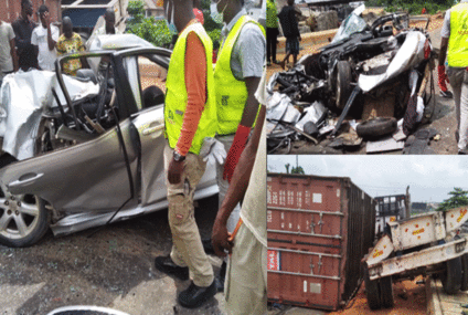 6 die,12 injured in Christmas Day accident on Lagos-Ibadan Expressway
