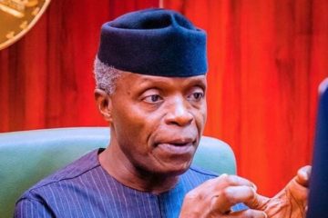 Military’s fight against insecurity is fight to preserve Nigeria’s Unity, leave a better nation for our children – Osinbajo