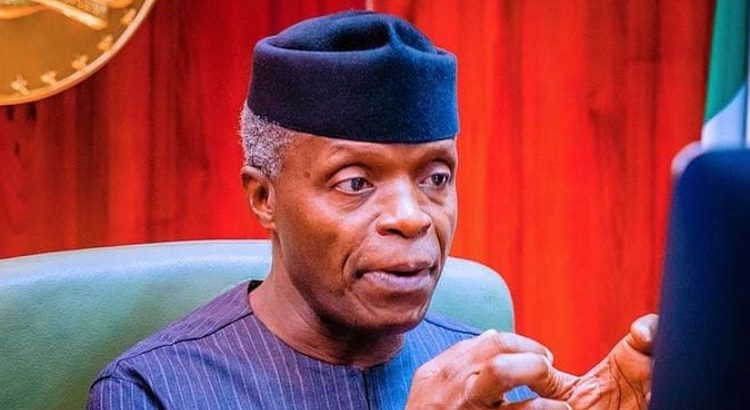 Military's fight against insecurity is fight to preserve Nigeria's Unity, leave a better nation for our children - Osinbajo