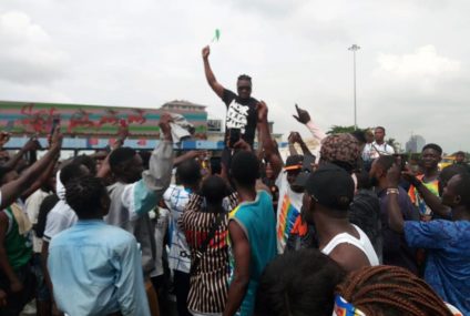 EndSars Anniversary: Lekki Toll gate protest ends abruptly as police shoot at protesters