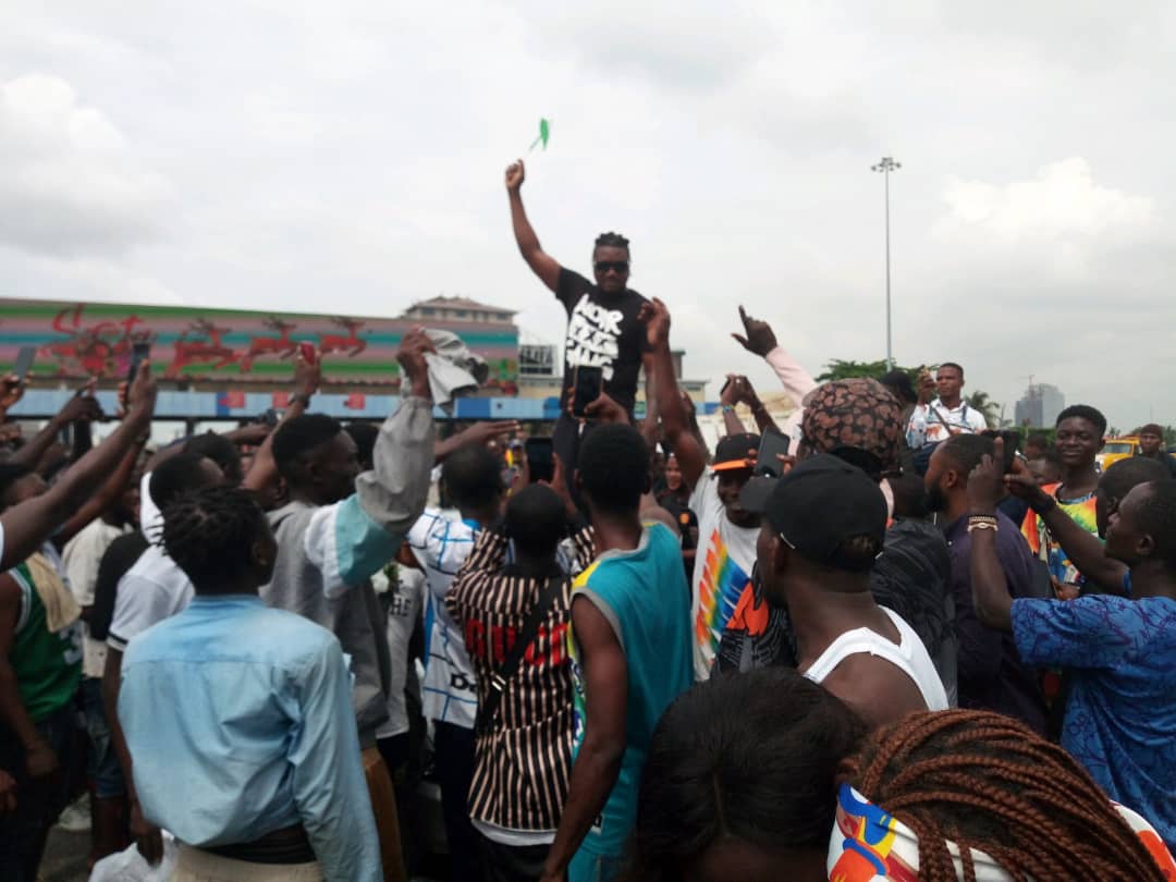 EndSars Anniversary: Lekki Toll gate protest ends abruptly as police shoot at protesters