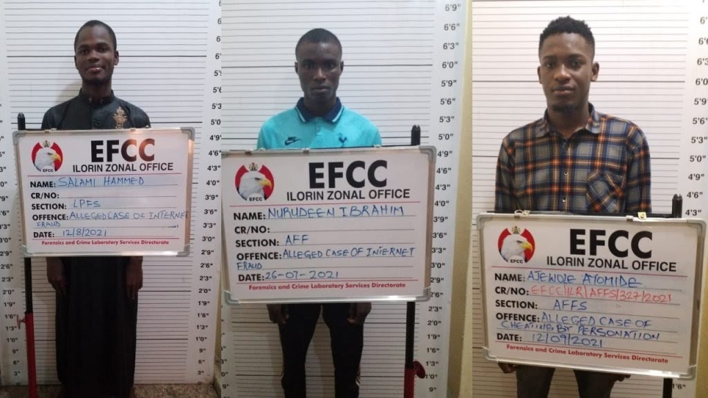 Cybercrime: 3 convicted by court in Kwara State