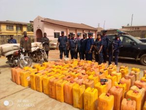 NSCDC arrests 3 suspected fuel smugglers, seals filling station in Kwara